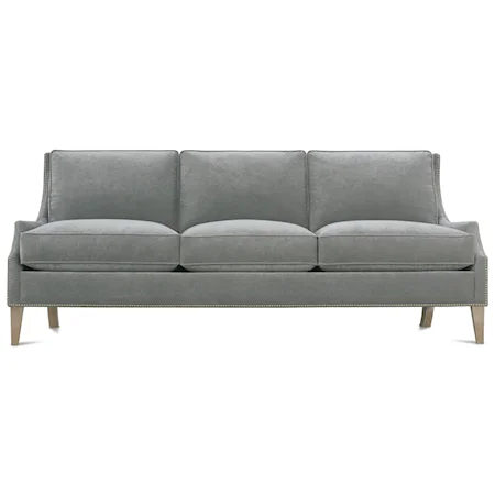 Elegant Sofa with Nail Head